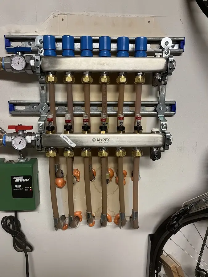 Plumber performing Leak Detection at a residential property in Sherburne